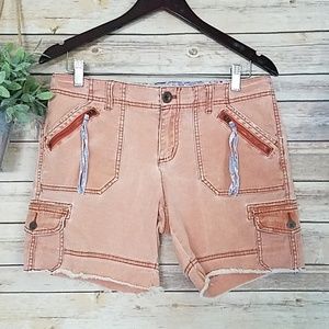 Women's Free People Cargo Style Cute Zipper Shorts